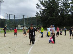 団結リレー バトンをもらって次へ